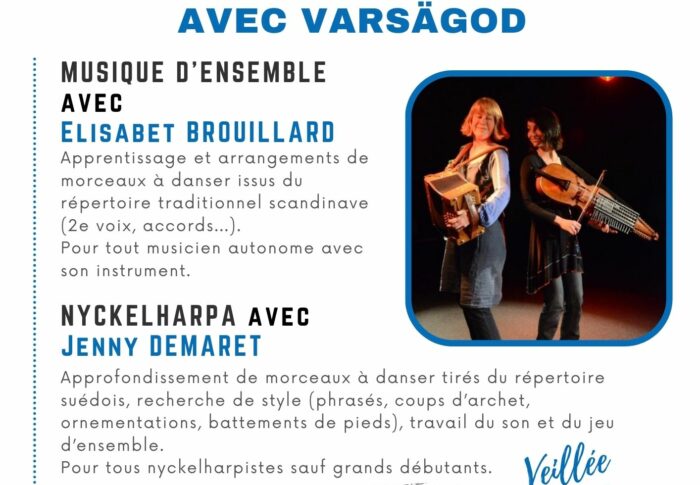 Stages de musique avec VARSÄGOD